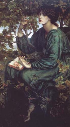 Dante Gabriel Rossetti The Day Dream (mk28) Germany oil painting art